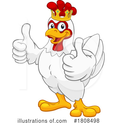 Royalty-Free (RF) Chicken Clipart Illustration by AtStockIllustration - Stock Sample #1808498