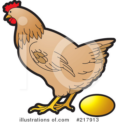 Royalty-Free (RF) Chicken Clipart Illustration by Lal Perera - Stock Sample #217913