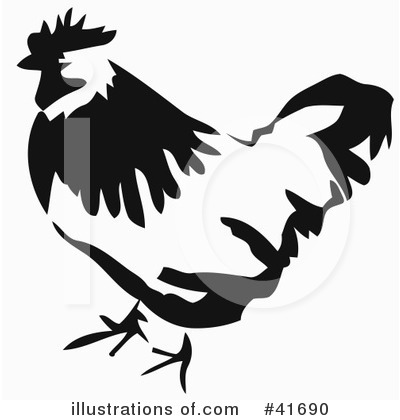 Royalty-Free (RF) Chicken Clipart Illustration by Prawny - Stock Sample #41690