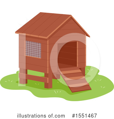 Royalty-Free (RF) Chicken Coop Clipart Illustration by BNP Design Studio - Stock Sample #1551467