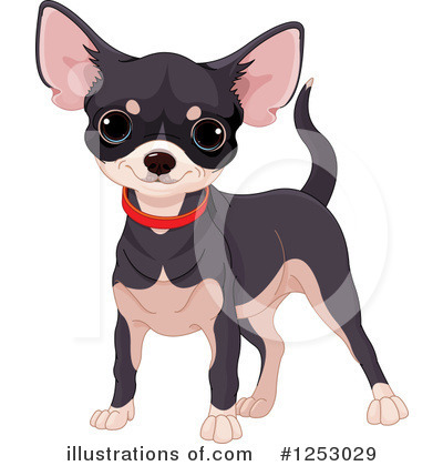 Royalty-Free (RF) Chihuahua Clipart Illustration by Pushkin - Stock Sample #1253029