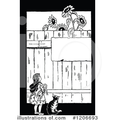 Royalty-Free (RF) Child Clipart Illustration by Prawny Vintage - Stock Sample #1206693