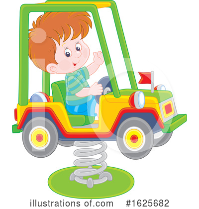 Jeep Clipart #1625682 by Alex Bannykh