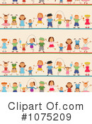 Children Clipart #1075209 by Vector Tradition SM