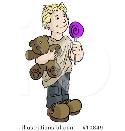 Royalty-Free (RF) Children Clipart Illustration by Leo Blanchette - Stock Sample #10849