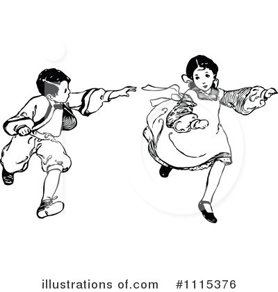 Royalty-Free (RF) Children Clipart Illustration by Prawny Vintage - Stock Sample #1115376