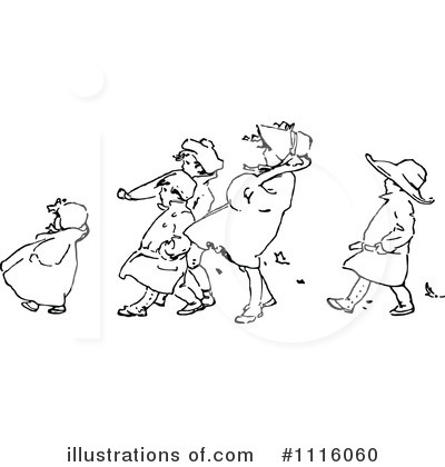 Royalty-Free (RF) Children Clipart Illustration by Prawny Vintage - Stock Sample #1116060