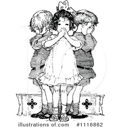 Royalty-Free (RF) Children Clipart Illustration by Prawny Vintage - Stock Sample #1116862