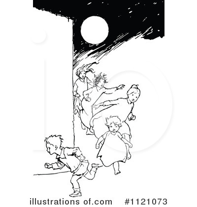Royalty-Free (RF) Children Clipart Illustration by Prawny Vintage - Stock Sample #1121073