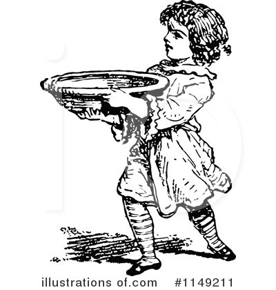 Royalty-Free (RF) Children Clipart Illustration by Prawny Vintage - Stock Sample #1149211