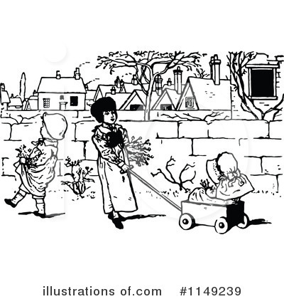 Royalty-Free (RF) Children Clipart Illustration by Prawny Vintage - Stock Sample #1149239