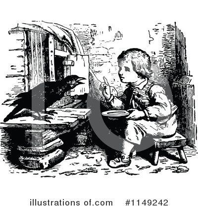 Royalty-Free (RF) Children Clipart Illustration by Prawny Vintage - Stock Sample #1149242