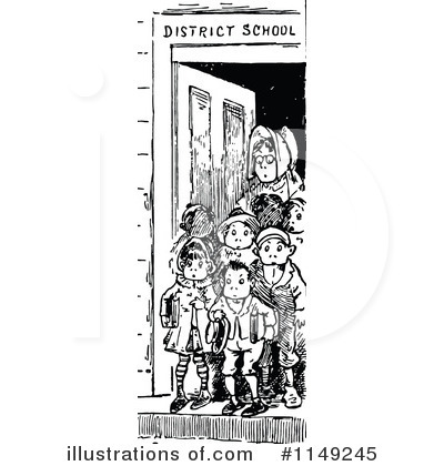 School Boy Clipart #1149245 by Prawny Vintage