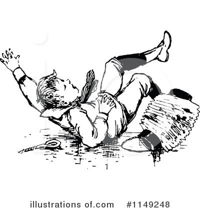 Royalty-Free (RF) Children Clipart Illustration by Prawny Vintage - Stock Sample #1149248