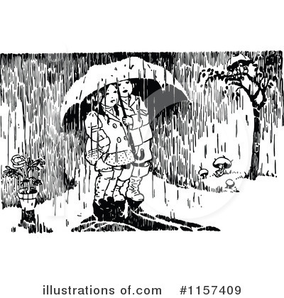 Rain Clipart #1157409 by Prawny Vintage