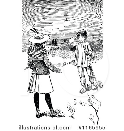 Royalty-Free (RF) Children Clipart Illustration by Prawny Vintage - Stock Sample #1165955