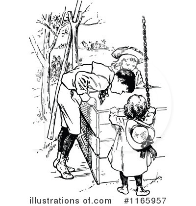 Royalty-Free (RF) Children Clipart Illustration by Prawny Vintage - Stock Sample #1165957