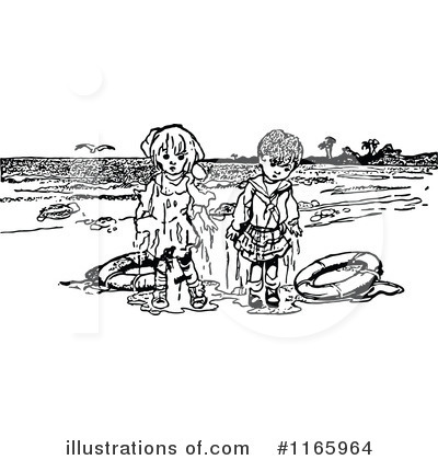 Royalty-Free (RF) Children Clipart Illustration by Prawny Vintage - Stock Sample #1165964