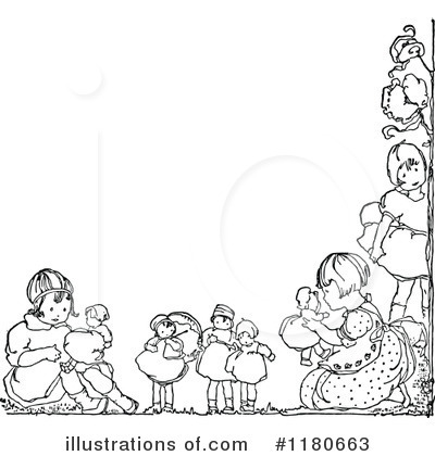 Royalty-Free (RF) Children Clipart Illustration by Prawny Vintage - Stock Sample #1180663