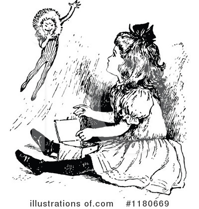 Royalty-Free (RF) Children Clipart Illustration by Prawny Vintage - Stock Sample #1180669