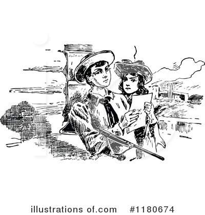 Royalty-Free (RF) Children Clipart Illustration by Prawny Vintage - Stock Sample #1180674