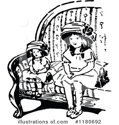 Royalty-Free (RF) Children Clipart Illustration by Prawny Vintage - Stock Sample #1180692