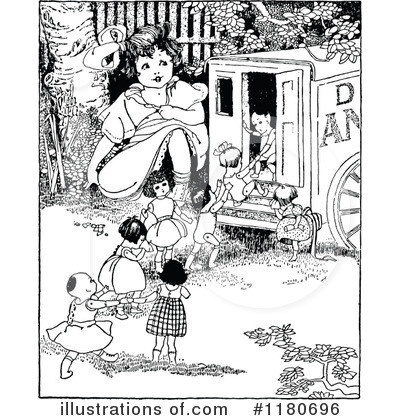 Royalty-Free (RF) Children Clipart Illustration by Prawny Vintage - Stock Sample #1180696
