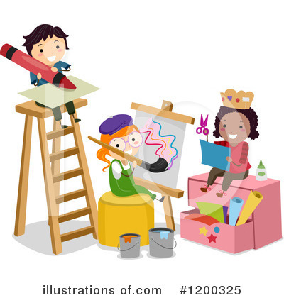 Royalty-Free (RF) Children Clipart Illustration by BNP Design Studio - Stock Sample #1200325