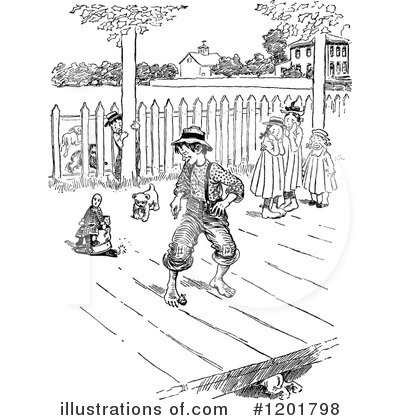 Royalty-Free (RF) Children Clipart Illustration by Prawny Vintage - Stock Sample #1201798