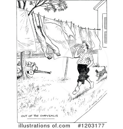 Royalty-Free (RF) Children Clipart Illustration by Prawny Vintage - Stock Sample #1203177