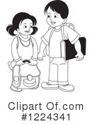 Children Clipart #1224341 by Lal Perera