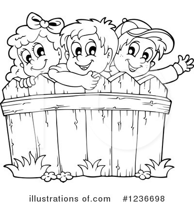 Royalty-Free (RF) Children Clipart Illustration by visekart - Stock Sample #1236698