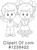 Children Clipart #1238422 by Alex Bannykh