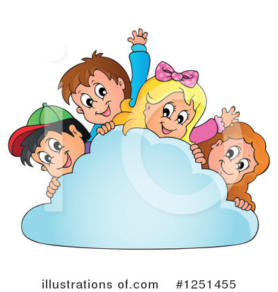 Royalty-Free (RF) Children Clipart Illustration by visekart - Stock Sample #1251455