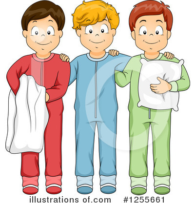 Pajamas Clipart #1255661 by BNP Design Studio