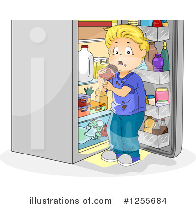 Refrigerator Clipart #1255684 by BNP Design Studio