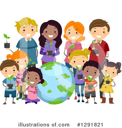Royalty-Free (RF) Children Clipart Illustration by BNP Design Studio - Stock Sample #1291821
