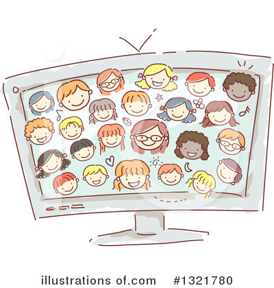 Social Networking Clipart #1321780 by BNP Design Studio