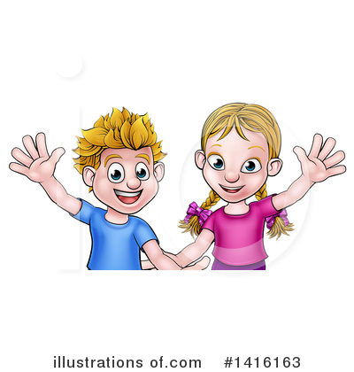 Royalty-Free (RF) Children Clipart Illustration by AtStockIllustration - Stock Sample #1416163