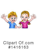 Children Clipart #1416163 by AtStockIllustration