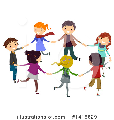 Royalty-Free (RF) Children Clipart Illustration by BNP Design Studio - Stock Sample #1418629