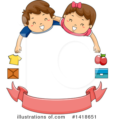 Royalty-Free (RF) Children Clipart Illustration by BNP Design Studio - Stock Sample #1418651