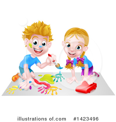 Royalty-Free (RF) Children Clipart Illustration by AtStockIllustration - Stock Sample #1423496