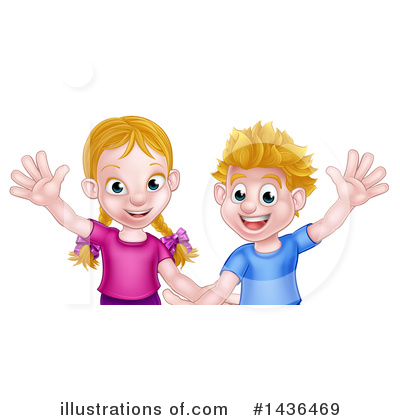 Royalty-Free (RF) Children Clipart Illustration by AtStockIllustration - Stock Sample #1436469