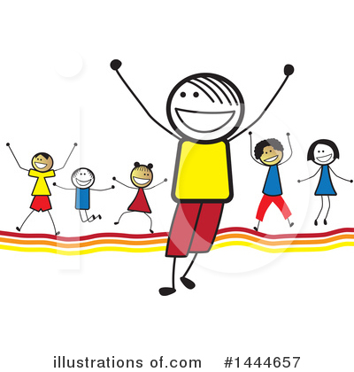 Royalty-Free (RF) Children Clipart Illustration by ColorMagic - Stock Sample #1444657