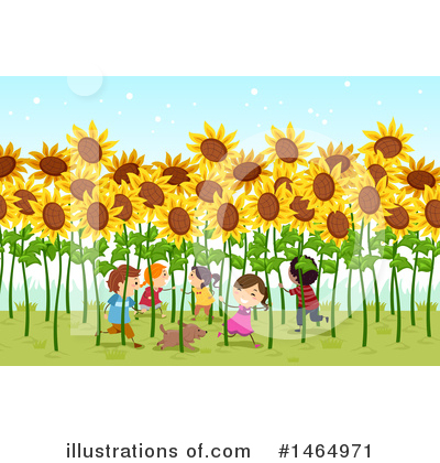 Sunflower Clipart #1464971 by BNP Design Studio