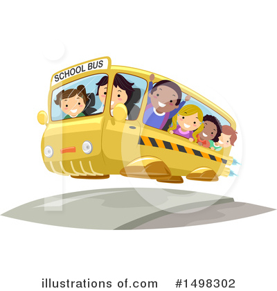 School Bus Clipart #1498302 by BNP Design Studio