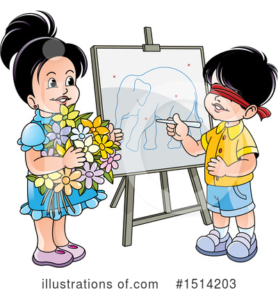 New Year Clipart #1514203 by Lal Perera
