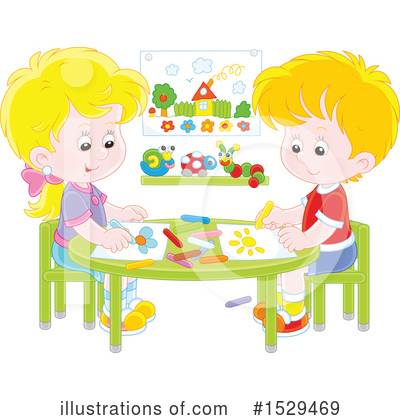 Royalty-Free (RF) Children Clipart Illustration by Alex Bannykh - Stock Sample #1529469