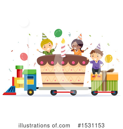 Birthday Cake Clipart #1531153 by BNP Design Studio
